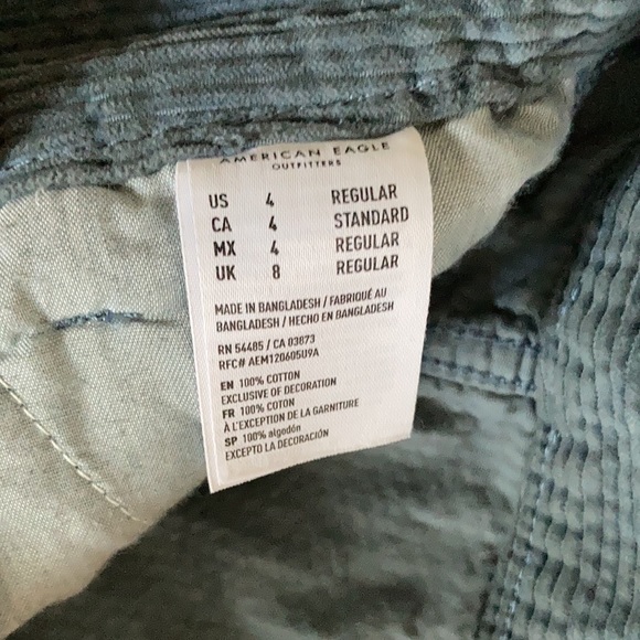 American Eagle Corduroy Hi-rise A-line Mink Skirt - Picture 4 of 6